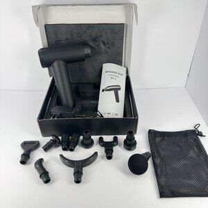 Massage Gun 30-Speed Deep Tissue Massager LCD Display – Unused Open Box‎